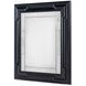 Tara Shaw Noir Rectangular Sainte Martin Wall Mirror