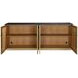 Tara Shaw Black and Gold 4 Door Le Marais Credenza