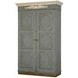 Tara Shaw Aged Slate 2 Door Fountainebleau Wardrobe