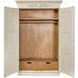 Tara Shaw Aged Cream 2 Door Fountainebleau Wardrobe