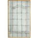 Tara Shaw Brass Rectangular Florence Floor Mirror