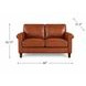 Lachlan Nutmeg Leather 60" Loveseat