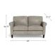 Lachlan Stone Leather 60" Loveseat