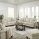 Lachlan Vanilla Leather Upholstered Accent Chair