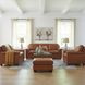 Ironvale Nutmeg Leather 84" Sofa