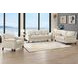 Wendover Vanilla Leather Living Room Set
