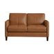 Yorwick Cognac Leather Living Room Set