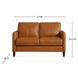 Yorwick Cognac Leather 57" Loveseat