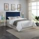 Regina Blue Upholstered Queen Headboard