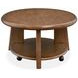 Tanner Tawny Brown Oval Cocktail Table