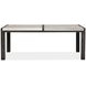 Plum Creek Ravenwood Black and White 80" Rectangular Dining Table