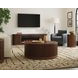 Tulane Brown Round Chairside Table
