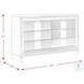 Charlotte White Upholstered Platform Bedroom Set With Storage Footboard