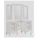 Charlotte White Upholstered Platform Bedroom Set With Storage Footboard