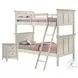 San Mateo Youth Rustic White Twin Over Twin Bunk Bed