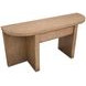 Silveroak Golden Oat Demilune Sofa Table