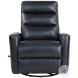 Takami Black Swivel Recliner