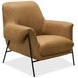 Ambroise Brown Leather Club Chair