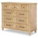 XXXs and OOOs Amber 9 Drawer Bureau Dresser
