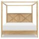 XXXs and OOOs Amber Queen Canopy Bed