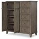 XXXs and OOOs Cocoa 5 Drawer Door Chest
