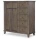 XXXs and OOOs Cocoa 5 Drawer Door Chest