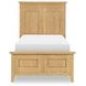 Todays Traditions Natural Hickory Youth Panel Bedroom Set