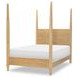 Todays Traditions Natural Hickory Full Poster Bed