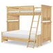 Todays Traditions Natural Hickory Twin Over Full Bunk Bed