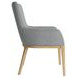 Loft Gray Upholstered Arm Chair