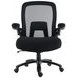 DC 603 BLK Black Upholstered Mesh Desk Chair
