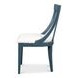Deco White Performance Fabric Upholstered Side Chair Set of 2