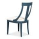 Deco White Performance Fabric Upholstered Side Chair Set of 2