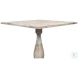 U021-06 Grey Oak Square Bistro Table