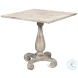 U021-06 Grey Oak Square Bistro Table