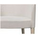 Goccia Lime White Upholstered Side Chair