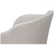 Goccia Lime White Upholstered Side Chair