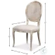 U093-06F47 Taupe Side Chair Set of 2
