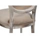 U093 06TG Gray Performance Fabric Upholstered Side Chair Set of 2