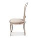 U093 06TG Gray Performance Fabric Upholstered Side Chair Set of 2
