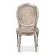 U093 06TG Gray Performance Fabric Upholstered Side Chair Set of 2