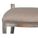 U093 06TG Gray Performance Fabric Upholstered Side Chair Set of 2
