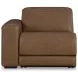 Rally-Up Caramel Leather 3 Piece Modular Power Reclining Sectional Sofa with USB Charging