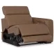 Rally-Up Caramel Leather 3 Piece Modular Power Reclining Sectional Sofa with USB Charging