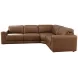 Rally-Up Caramel 4 Piece Power Reclining Sectional