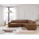 Rally-Up Caramel 4 Piece Power Reclining Sectional