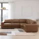 Rally-Up Caramel 4 Piece Power Reclining Sectional
