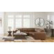 Rally-Up Caramel 4 Piece Power Reclining Sectional