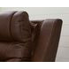 Dreamer Brown Leather Power Reclining Loveseat with Audio Seating