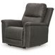 Burnley Anchor Leather Zero Gravity Power Recliner with USB Charging